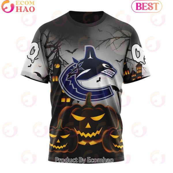 Personalized NHL Vancouver Canucks Special Design 2023 For Halloween 3D Hoodie