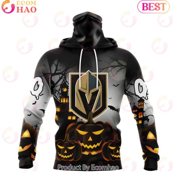 Personalized NHL Vegas Golden Knights Special Design 2023 For Halloween 3D Hoodie