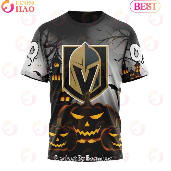 Personalized NHL Vegas Golden Knights Special Design 2023 For Halloween 3D Hoodie