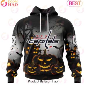 Personalized NHL Washington Capitals Special Design 2023 For Halloween 3D Hoodie