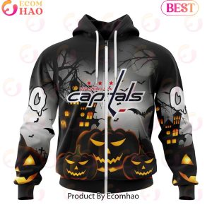 Personalized NHL Washington Capitals Special Design 2023 For Halloween 3D Hoodie