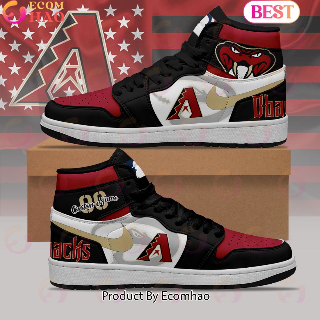 MLB Arizona Diamondbacks Air Jordan 1 Limited Edition