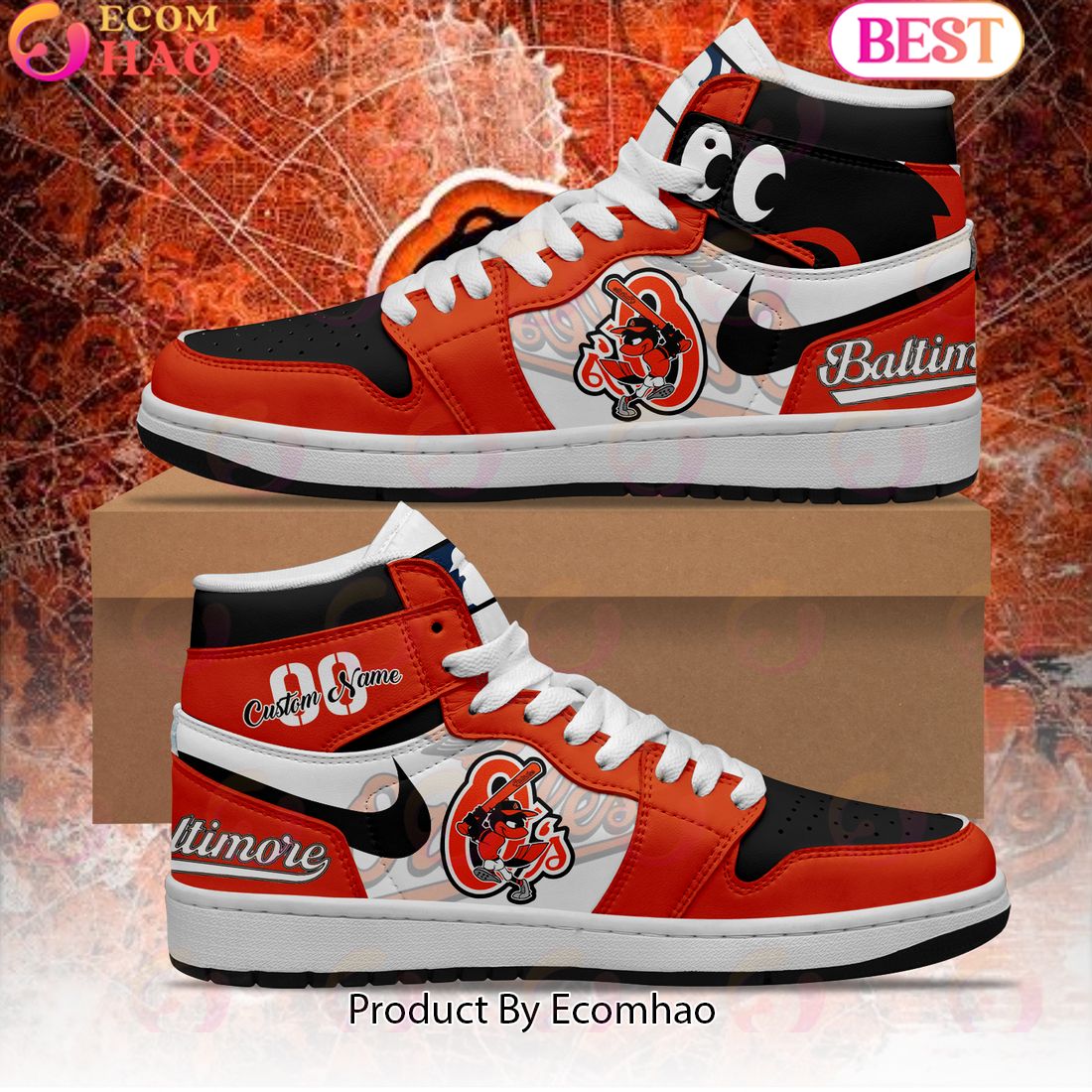 MLB Baltimore Orioles Air Jordan 1 Limited Edition