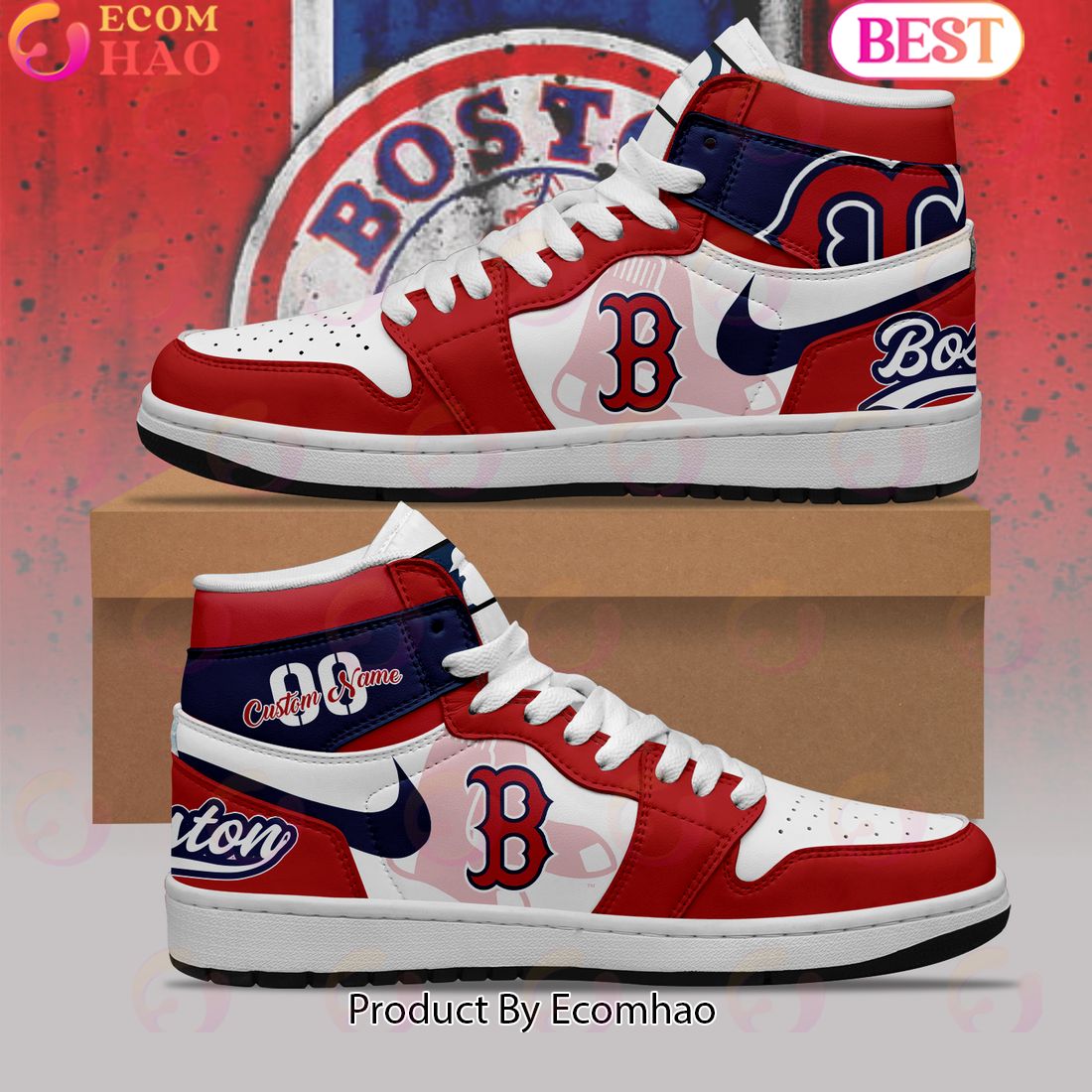 MLB Boston Red Sox Air Jordan 1 Limited Edition