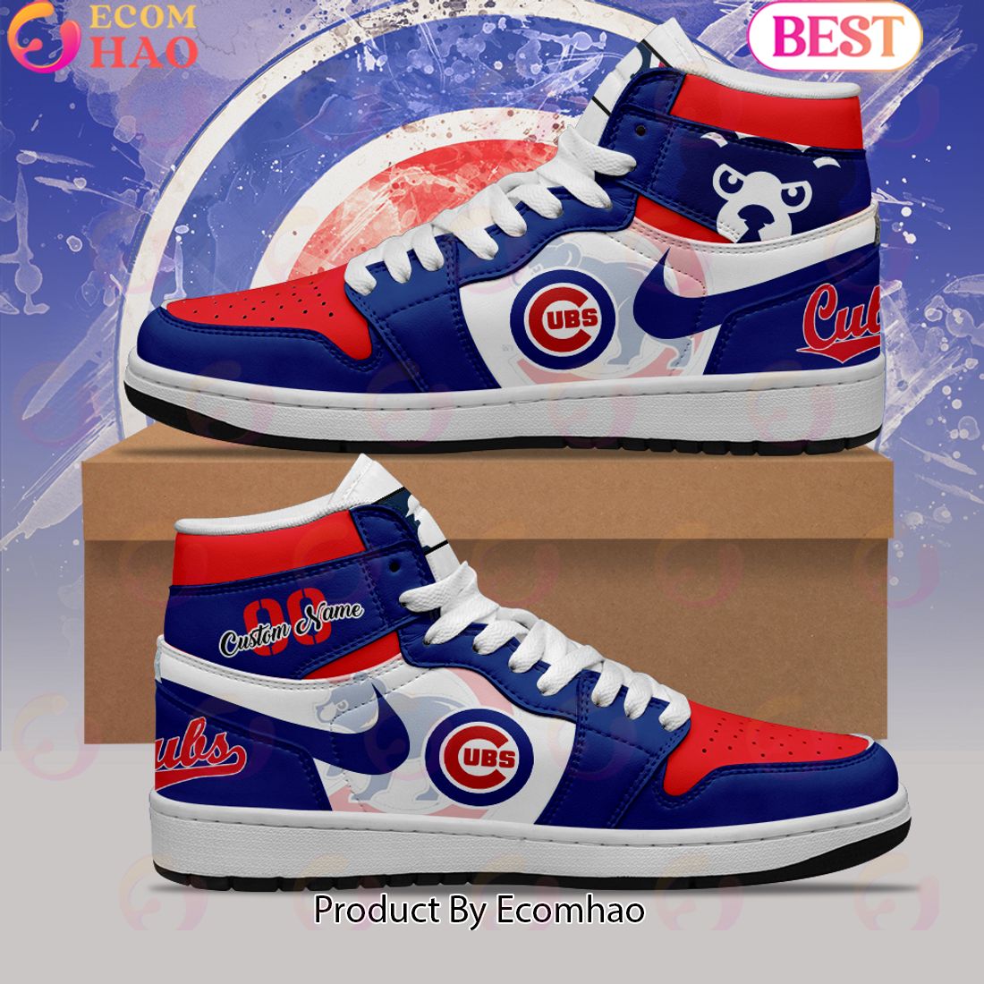 MLB Chicago Cubs Air Jordan 1 Limited Edition