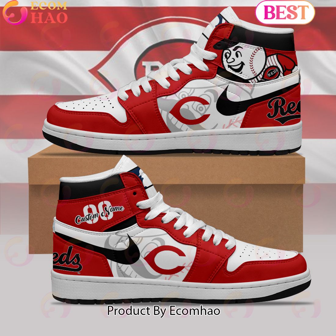 MLB Cincinnati Reds Air Jordan 1 Limited Edition