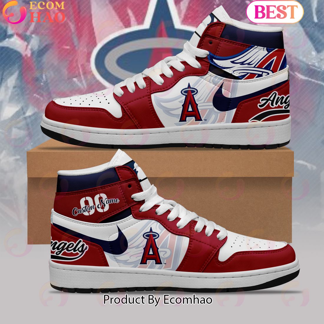 MLB Los Angeles Angels Air Jordan 1 Limited Edition