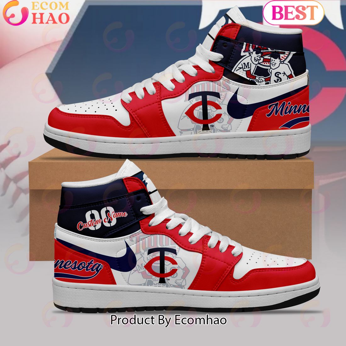 MLB Minnesota Twins Air Jordan 1 Limited Edition