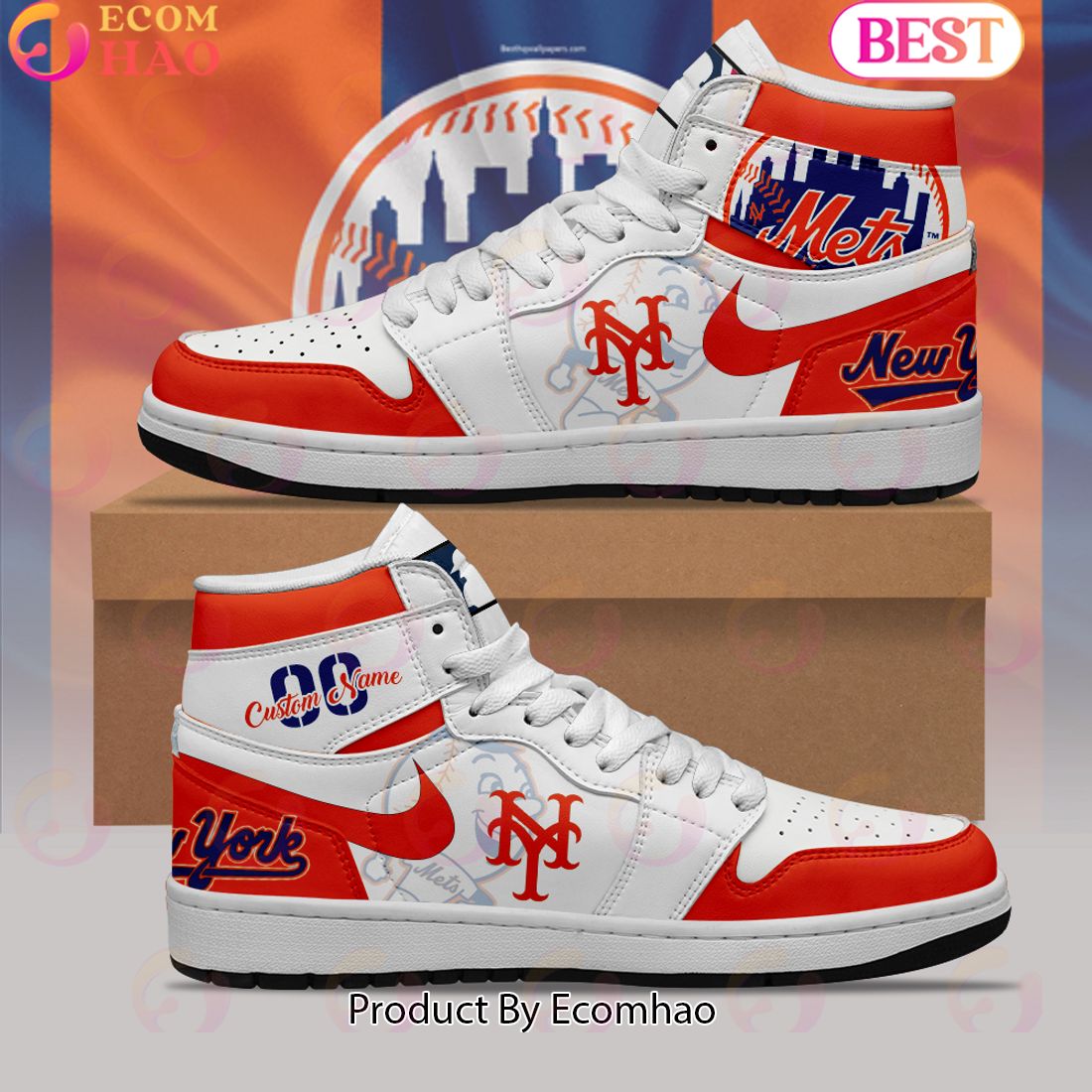 MLB New York Mets Air Jordan 1 Limited Edition