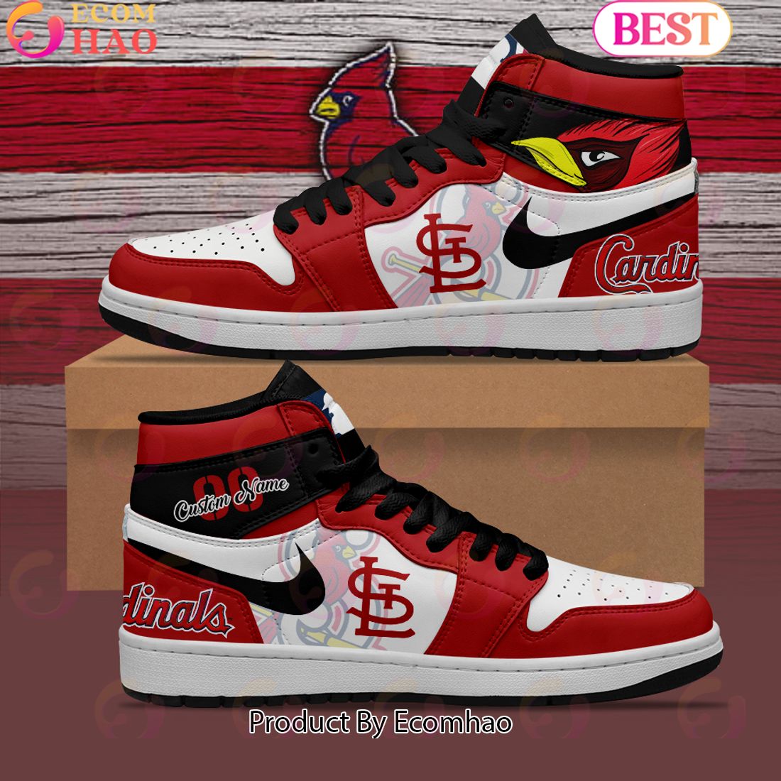 MLB St.Louis Cardinals Air Jordan 1 Limited Edition