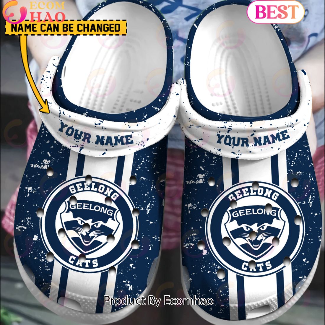 AFL Geelong Cats Personalized Crocs