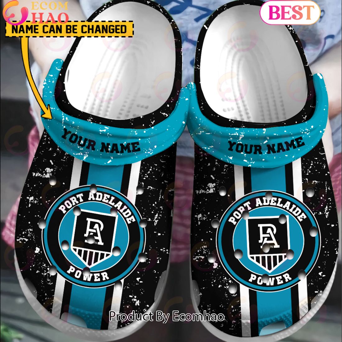 AFL Port Adelaide Power Personalized Crocs