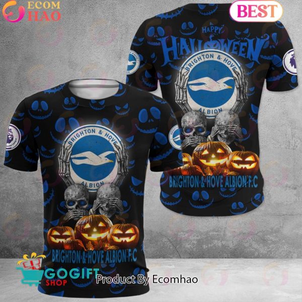 Brighton & Hove Albion F.C EPL – New Halloween 3D Hoodie