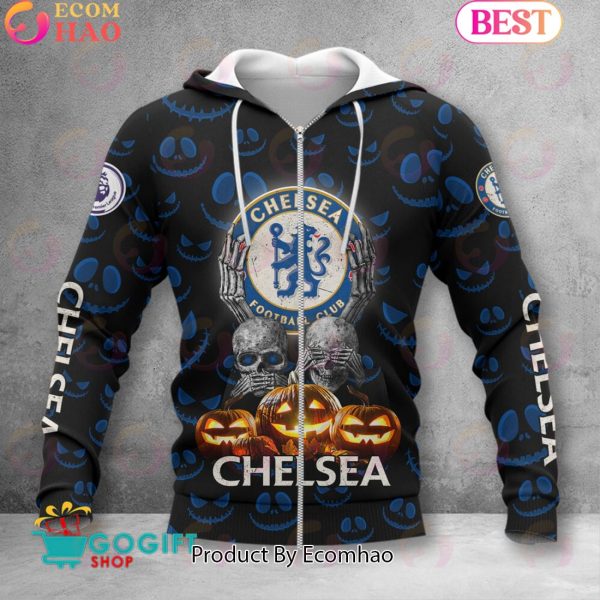 Chelsea F.C. EPL – New Halloween 3D Hoodie