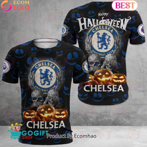 Chelsea F.C. EPL – New Halloween 3D Hoodie