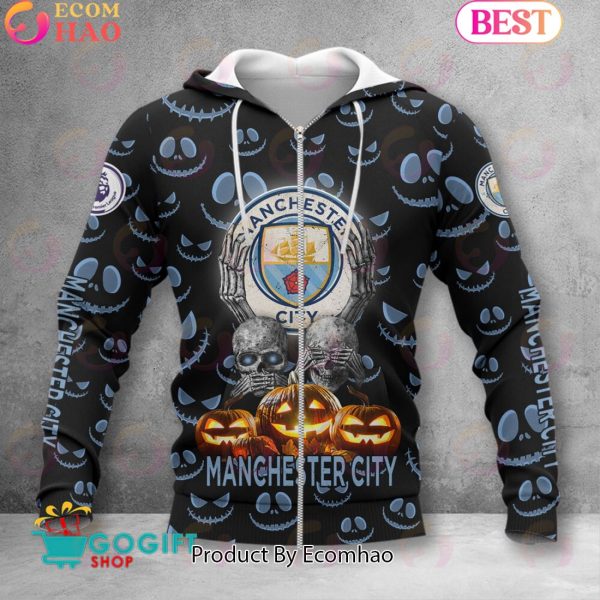 Manchester City F.C EPL – New Halloween 3D Hoodie