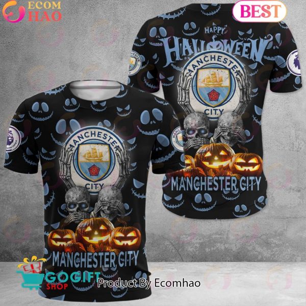 Manchester City F.C EPL – New Halloween 3D Hoodie