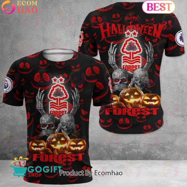 Nottingham Forest F.C EPL – New Halloween 3D Hoodie