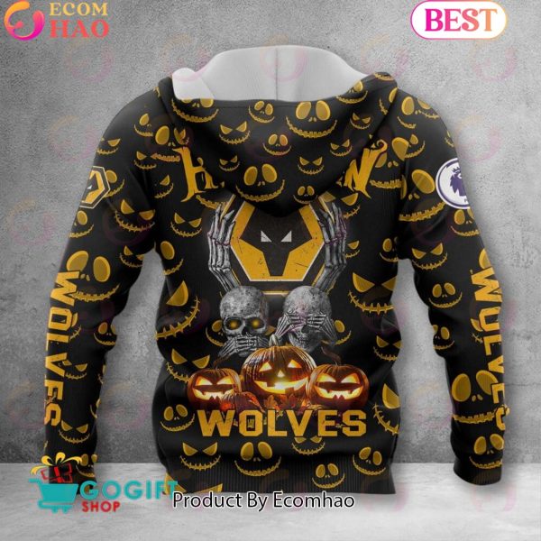 Wolverhampton Wanderers F.C EPL – New Halloween 3D Hoodie
