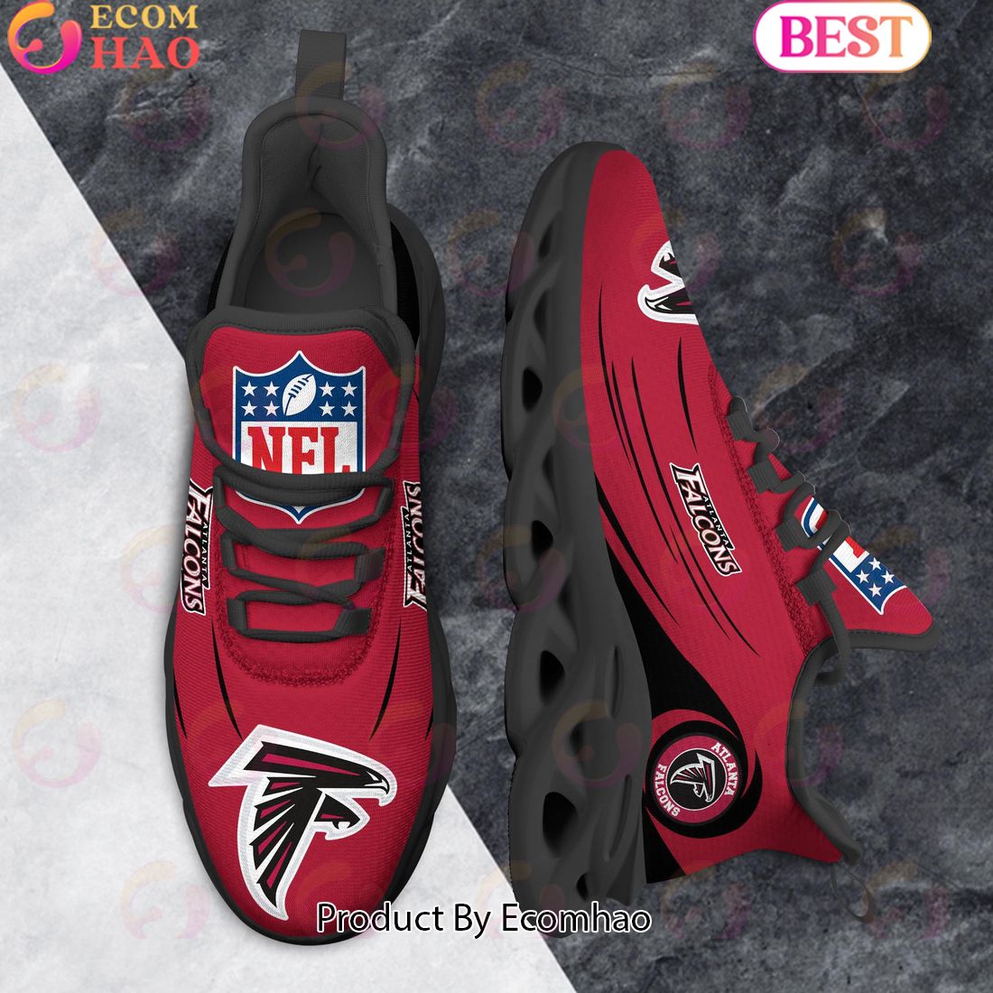 NFL Chicago Bears Clunky Sneakers Max Soul Shoes