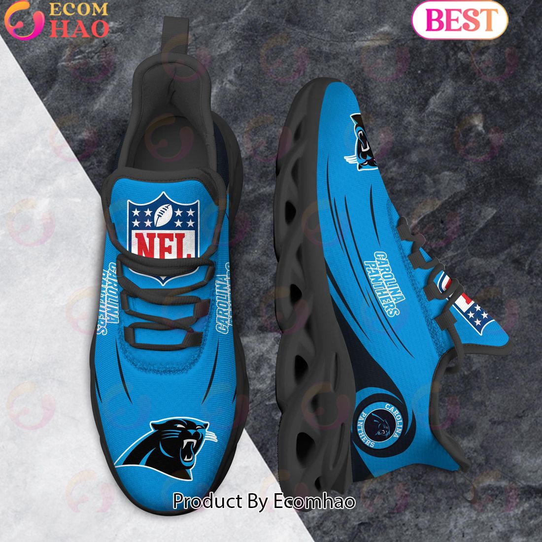 NFL Atlanta Falcons Clunky Sneakers Max Soul Shoes