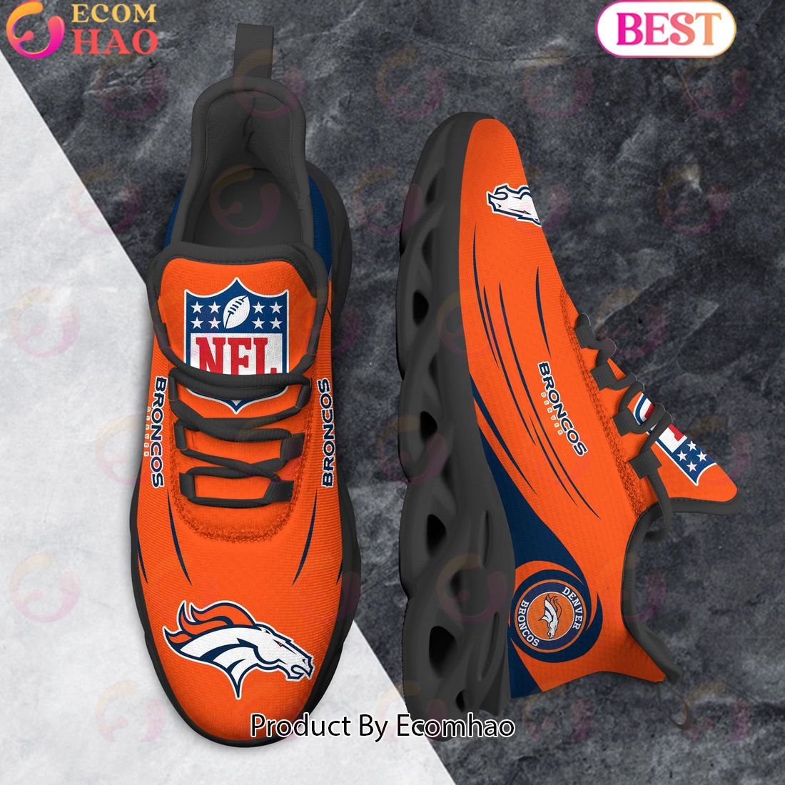 NFL Chicago Bears Clunky Sneakers Max Soul Shoes