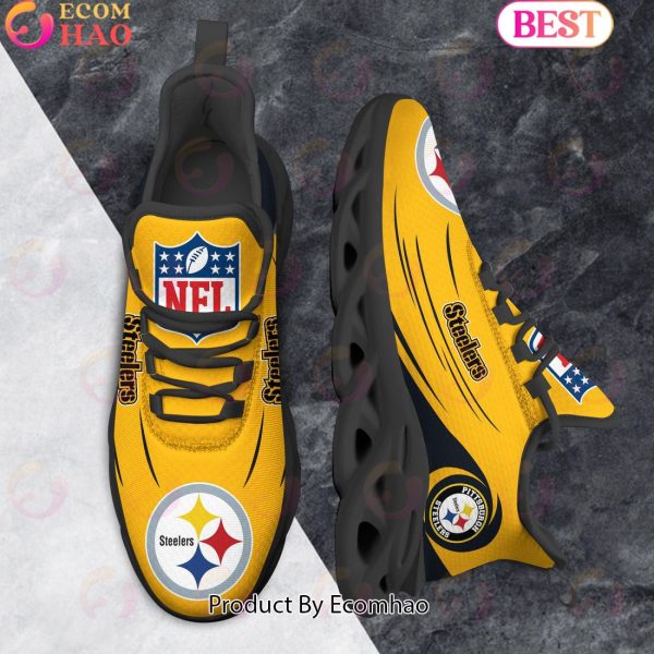 NFL Pittsburgh Steelers Clunky Sneakers Max Soul Shoes