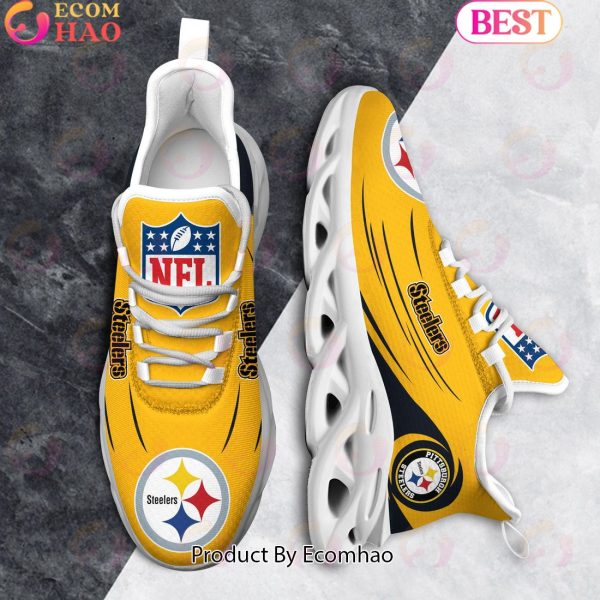 NFL Pittsburgh Steelers Clunky Sneakers Max Soul Shoes