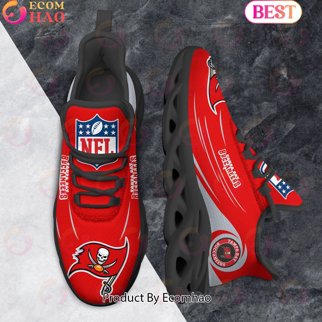 NFL Tampa Bay Buccaneers Clunky Sneakers Max Soul Shoes