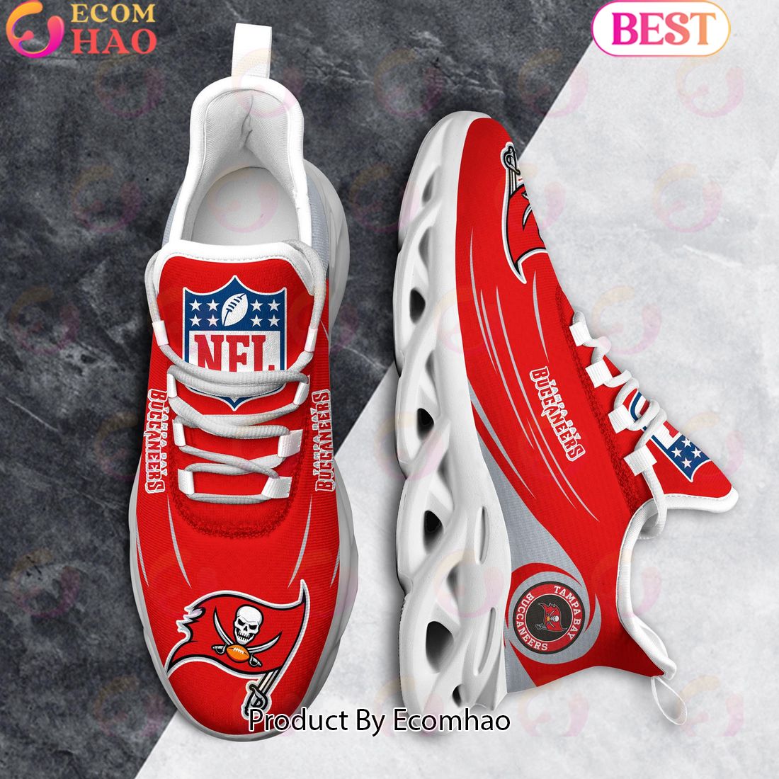 NFL Tampa Bay Buccaneers Clunky Sneakers Max Soul Shoes