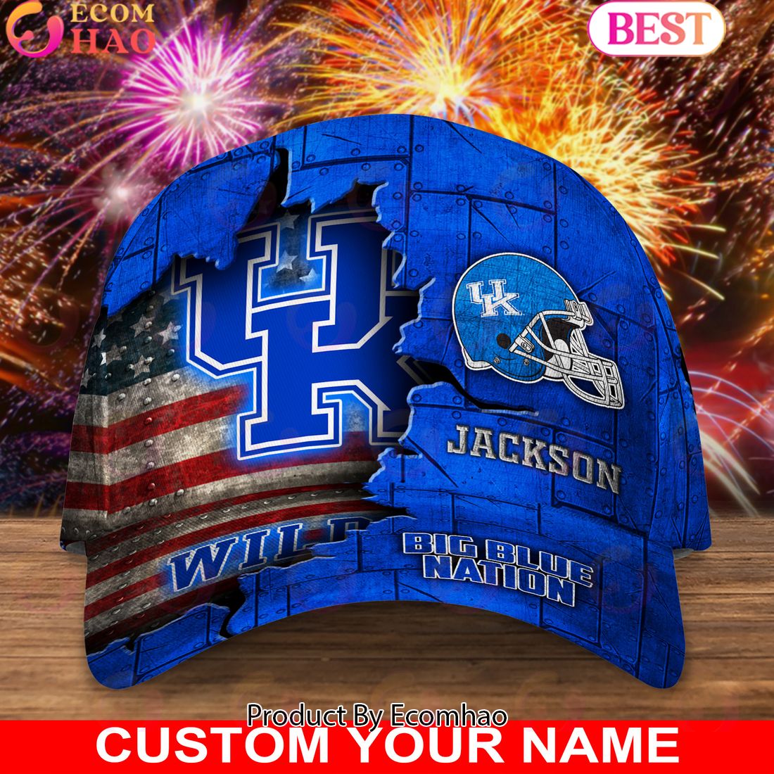 Kentucky Wildcats Custom Cap Go Sports Teams