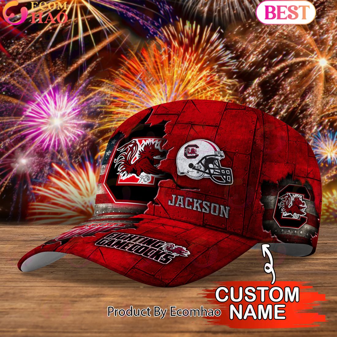 South Carolina Gamecocks Custom Cap Go Sports Teams