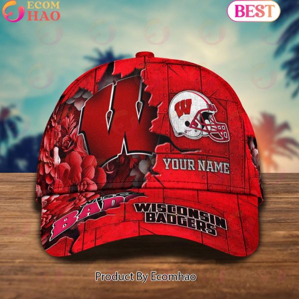 Wisconsin Badgers New Arrivals Custom Trending Cap