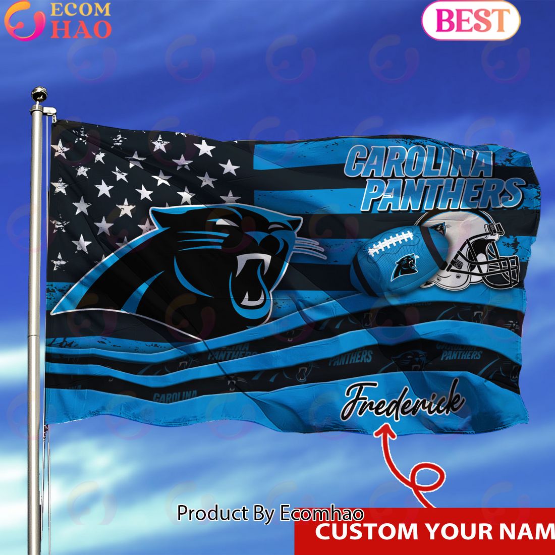 Dallas Cowboys Custom Flag 3x5ft For This Season