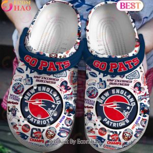 Go Pats – New England Patriots Unfinished Business Crocs