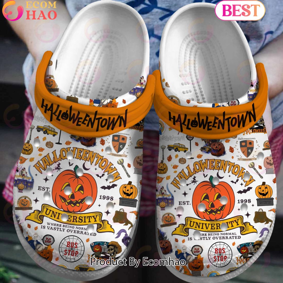 Halloweentown University Est 1998 Crocs