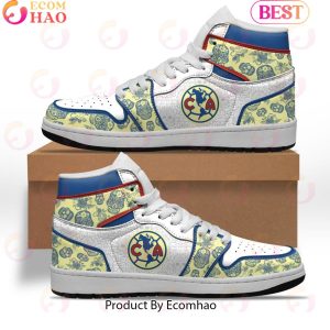 LIGA MX Club America Special Dia De Muertos Design Air Jordan 1 Sneakers