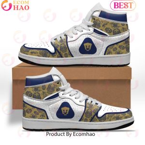 LIGA MX Pumas UNAM Special Dia De Muertos Design Air Jordan 1 Sneakers
