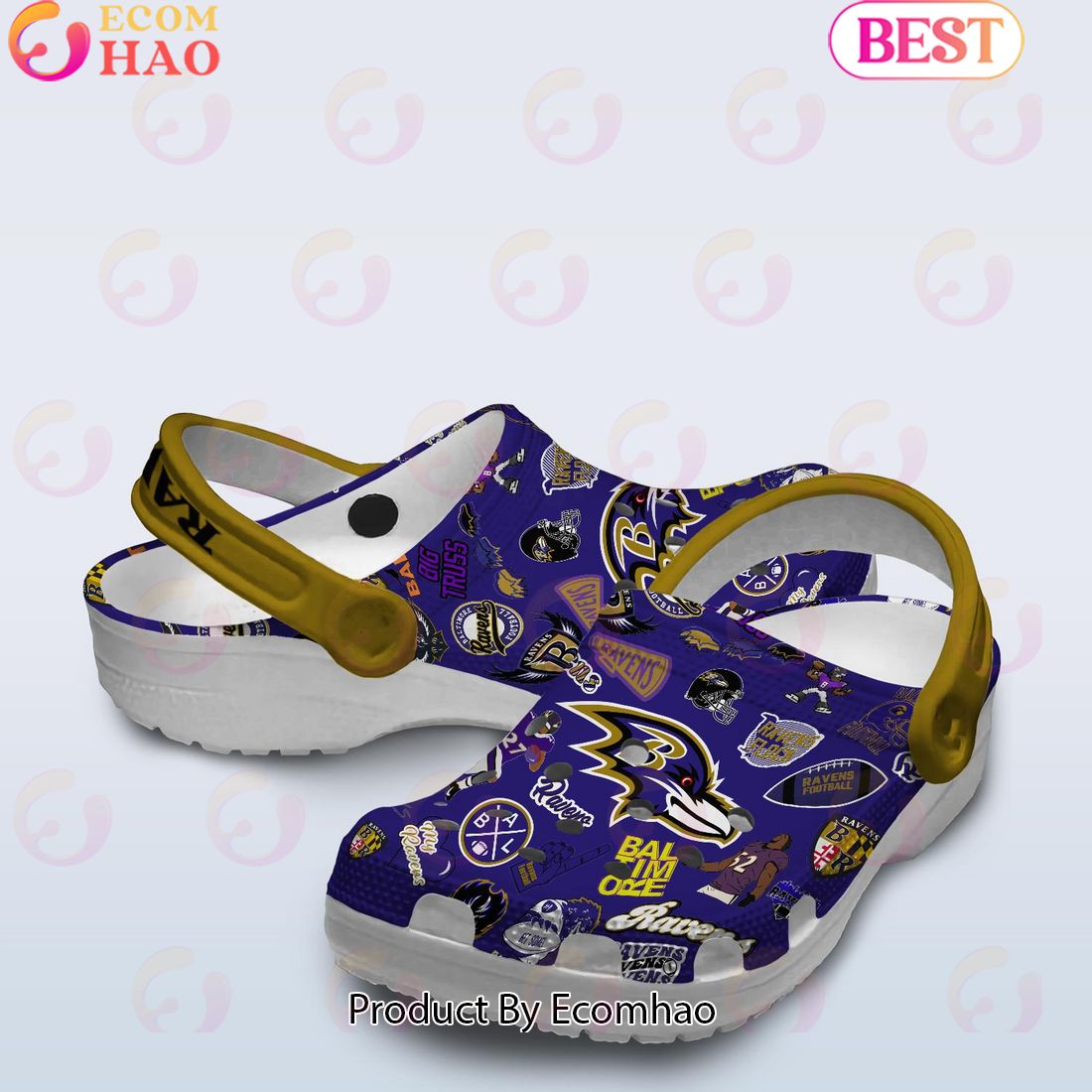 Baltimore Ravens NFL PREMIUM Crocs