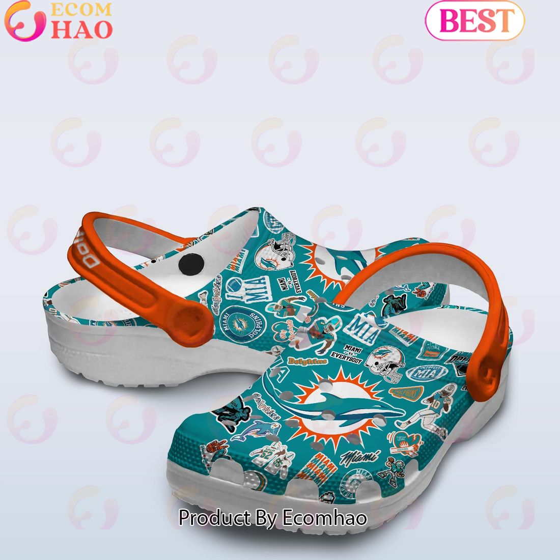 Miami Dolphins NFL PREMIUM Crocs - Ecomhao Store