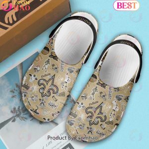 New Orleans Saints NFL PREMIUM Crocs New Orleans Saints NFL PREMIUM Crocs