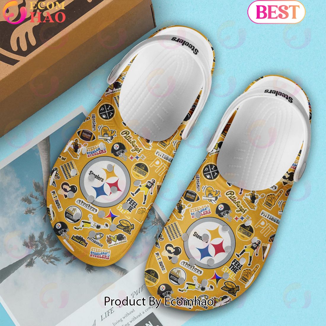 Pittsburgh Steelers NFL PREMIUM Crocs