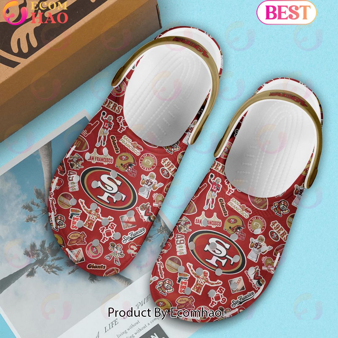 San Francisco 49ers NFL PREMIUM Crocs - Ecomhao Store