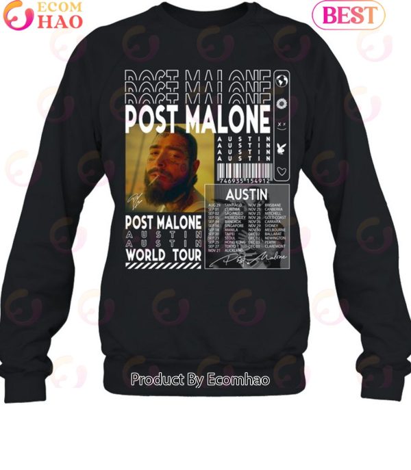 Post Malone Austin World Tour Limited Edition Unisex T-Shirt