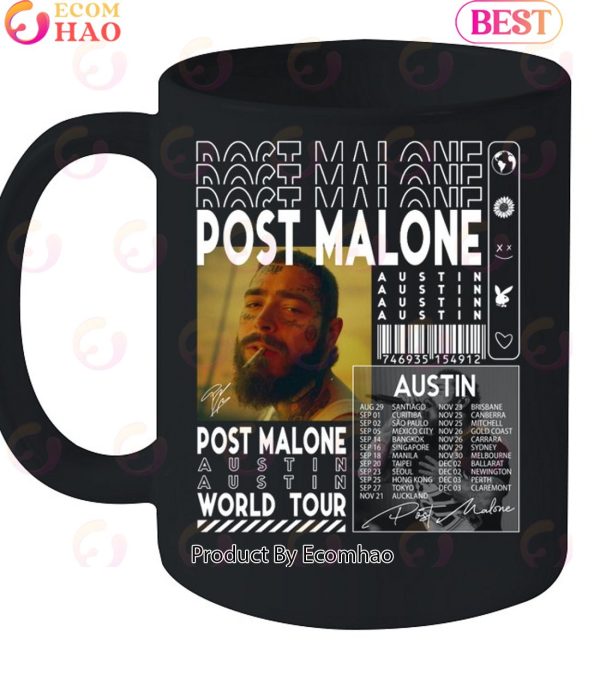 Post Malone Austin World Tour Limited Edition Unisex T-Shirt