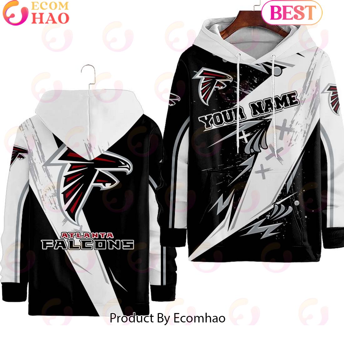 Arizona Cardinals Customer Full Printing Hoodie Long Pants Set