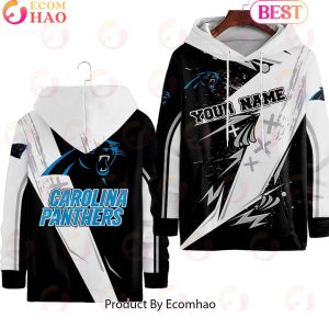Carolina Panthers Customer Full Printing Hoodie Long Pants Set