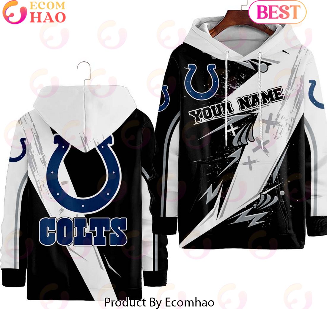 Las Vegas Raiders Customer Full Printing Hoodie Long Pants Set