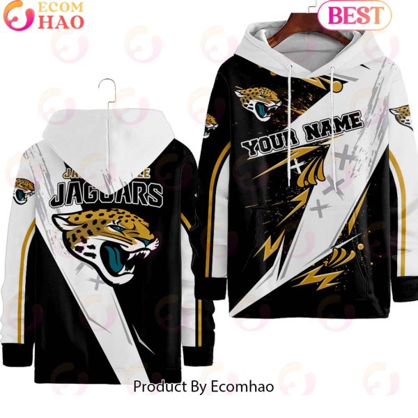 Jacksonville Jaguars Customer Full Printing Hoodie Long Pants Set