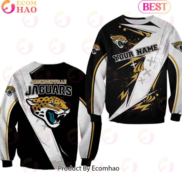 Jacksonville Jaguars Customer Full Printing Hoodie Long Pants Set